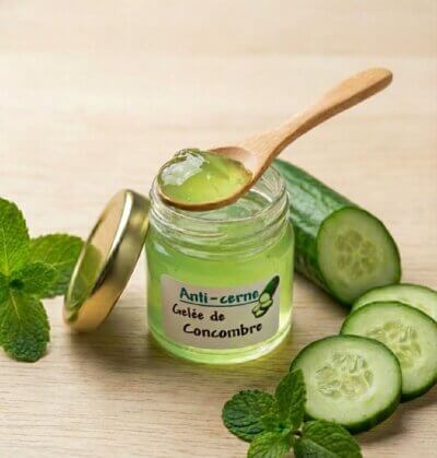 Gelée de Concombre – Anti cerne & gonflé (Confection saisonnière)