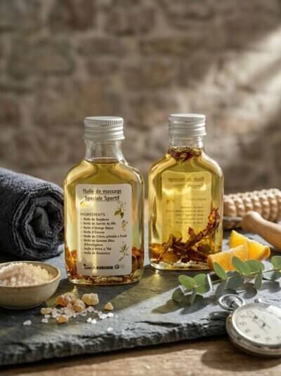 huile de massage sportif