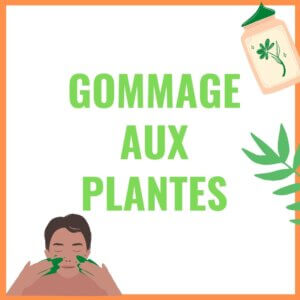 gommage aux plantes