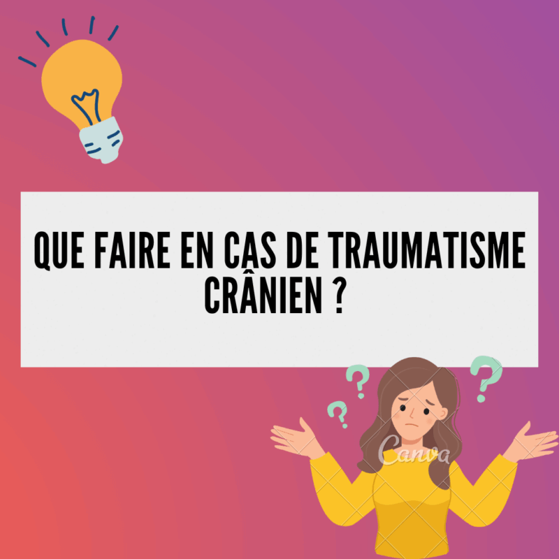 Comment reconnaître un traumatisme crânien ?