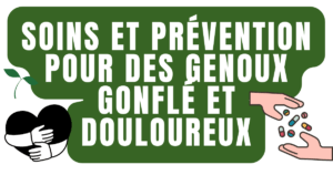 Soins et prévention pour des genoux gonflé et douloureux
