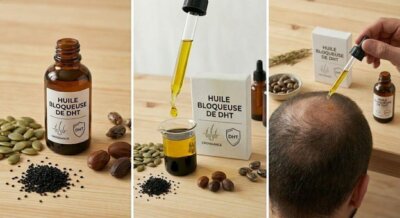 Huile bloqueuse de DHT - Anti-chute naturel