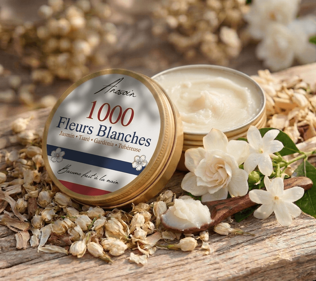 1000 fleurs blanche